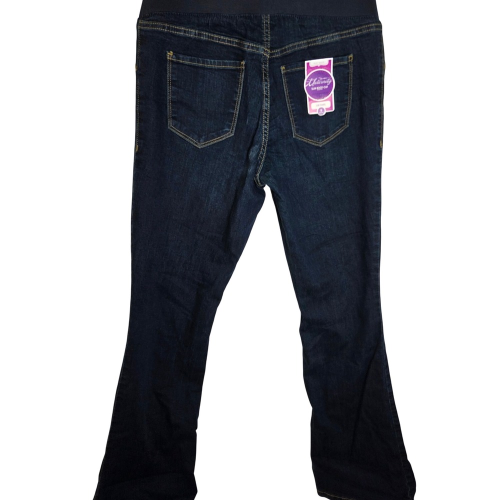 NWT Old Navy Maternity Slim Bootcut Jeans Stretch‎ Panel Pregnancy Denim 8